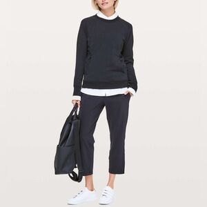 Lululemon On The Fly Crop *23" In Black